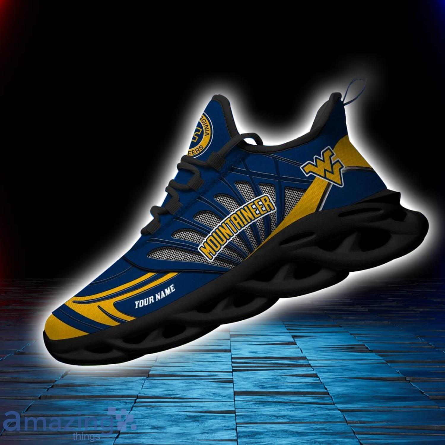 Custom Name West Virginia Mountaineers Personalized Name Max Soul Shoe Trending Sport Gift image Custom Name West Virginia Mountaineers Personalized Name Max Soul Shoe Trending Sport Gift Product Photo 2