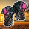 Customized Name Watercolor Personalized Darts Hawaiian Shirts Gift For Darts Lovers