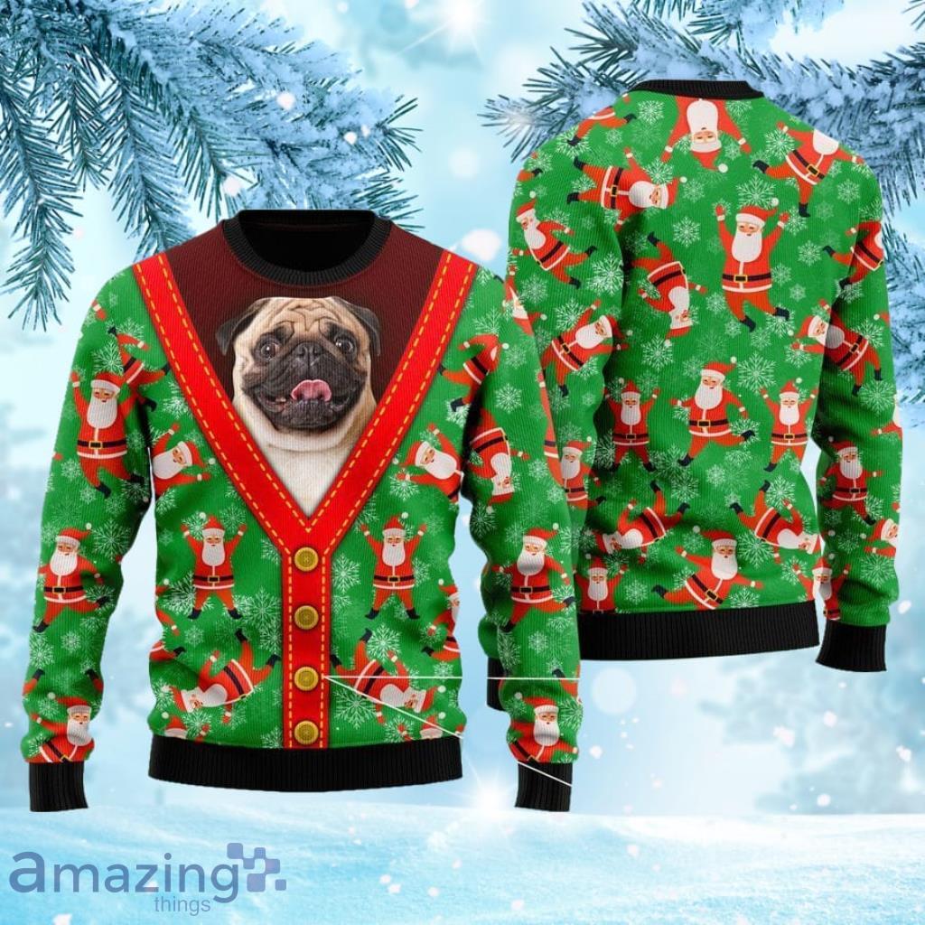 Cute Dog Ugly Christmas Sweater  3D Gift Christmas Funny Product Photo 1