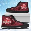 Cute Jurassic Park Detroit Red Wings High Top Shoes Gift For Big Fans