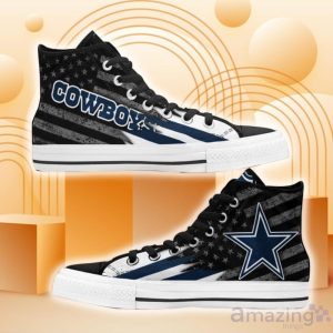 dallas cowboys high top shoes