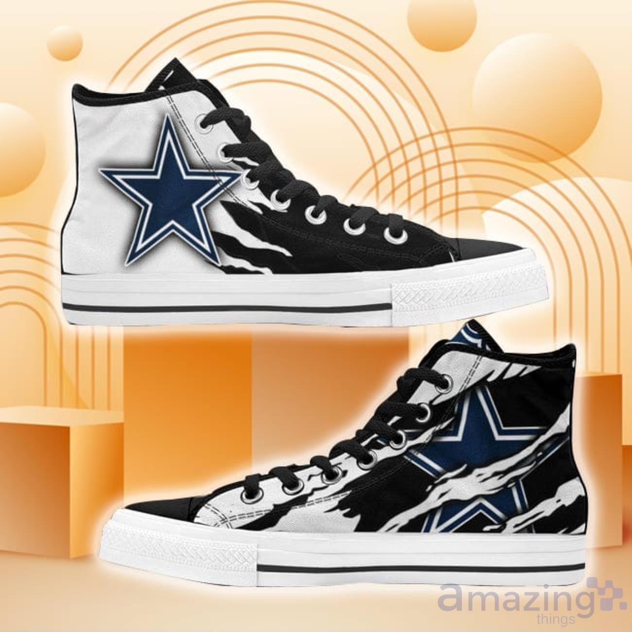 Dallas Cowboys Shoes Fashion Custom Name Shoes V38 - Tana Elegant