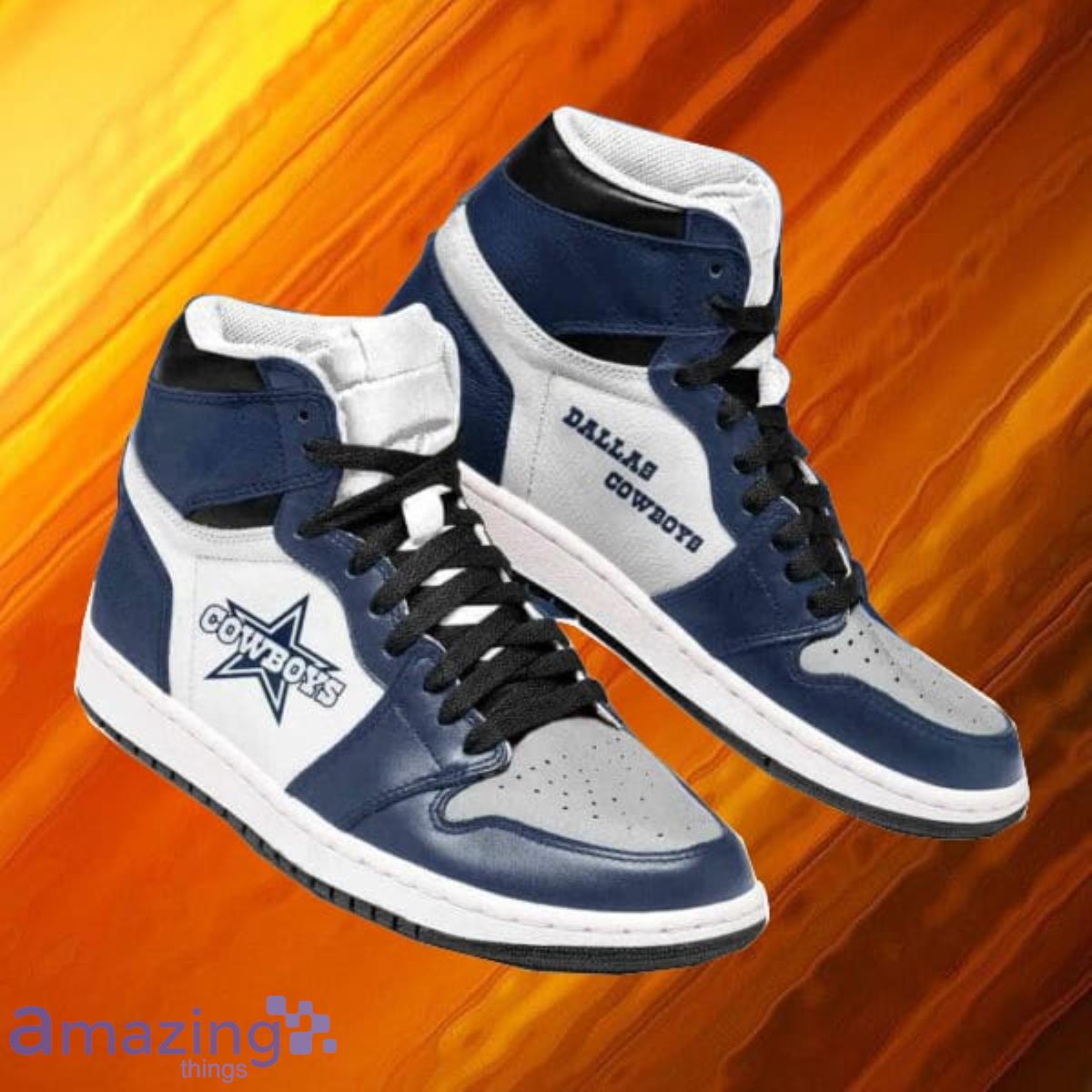 NFL Dallas Cowboy Special Limited Edition Air Jordan Hightop Shoes