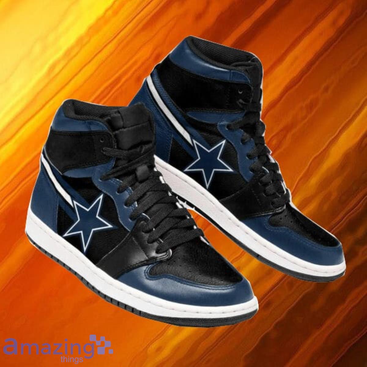 Dallas Cowboys NFL Air Jordan Hightop Impressive Gift