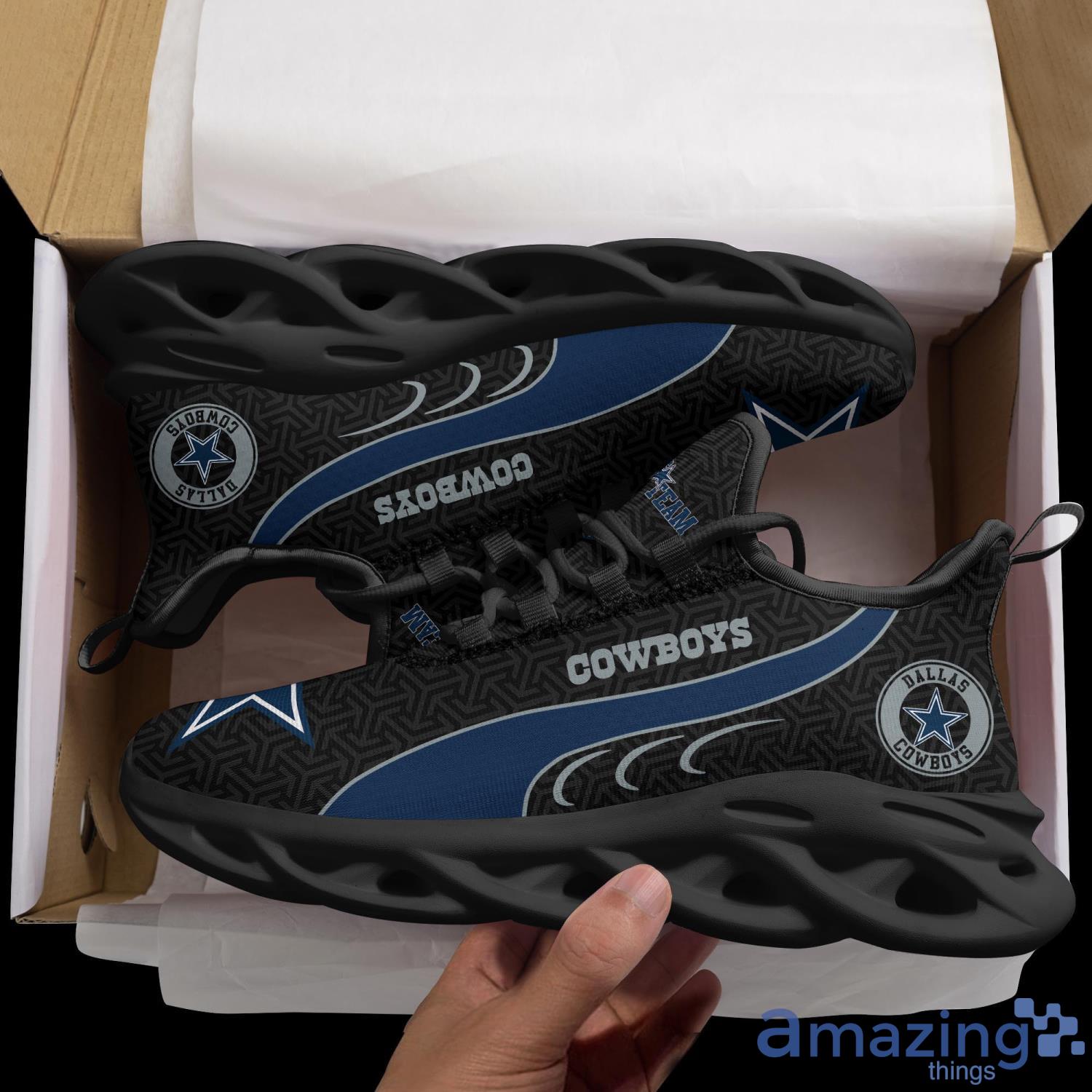 Dallas Cowboys NFL Clunky Shoes Sport Fans Gift Men And Women Max Soul Sneakers image Dallas Cowboys NFL Clunky Shoes Sport Fans Gift Men And Women Max Soul Sneakers Product Photo 3