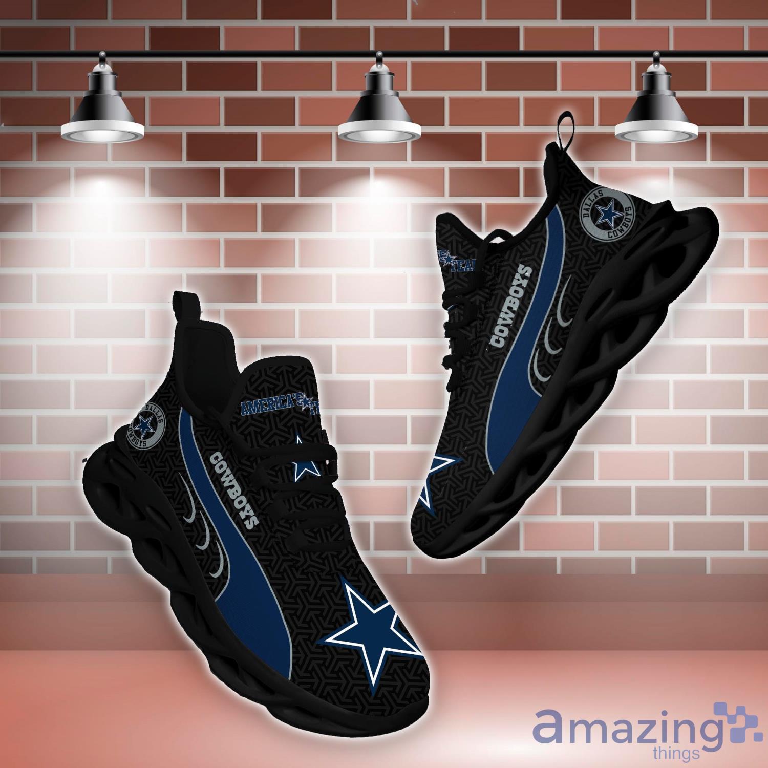 Dallas Cowboys NFL Clunky Shoes Sport Fans Gift Men And Women Max Soul Sneakers image Dallas Cowboys NFL Clunky Shoes Sport Fans Gift Men And Women Max Soul Sneakers Product Photo 6