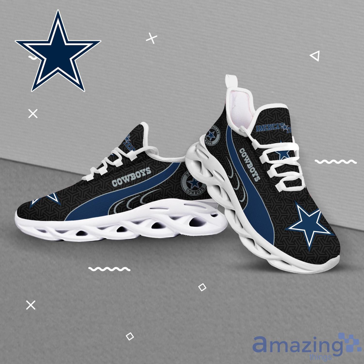 Dallas Cowboys NFL New Clunky Sneakers Max Soul Shoes For Men And