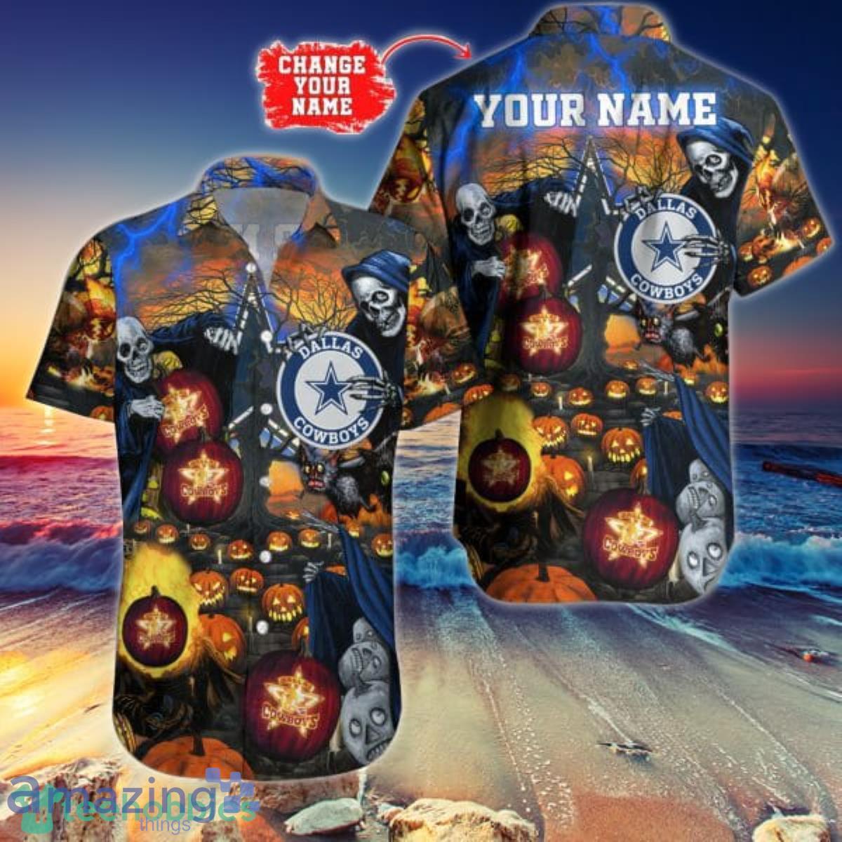 Dallas Cowboys All Over Print Hawaiian Shirt Hot 2023