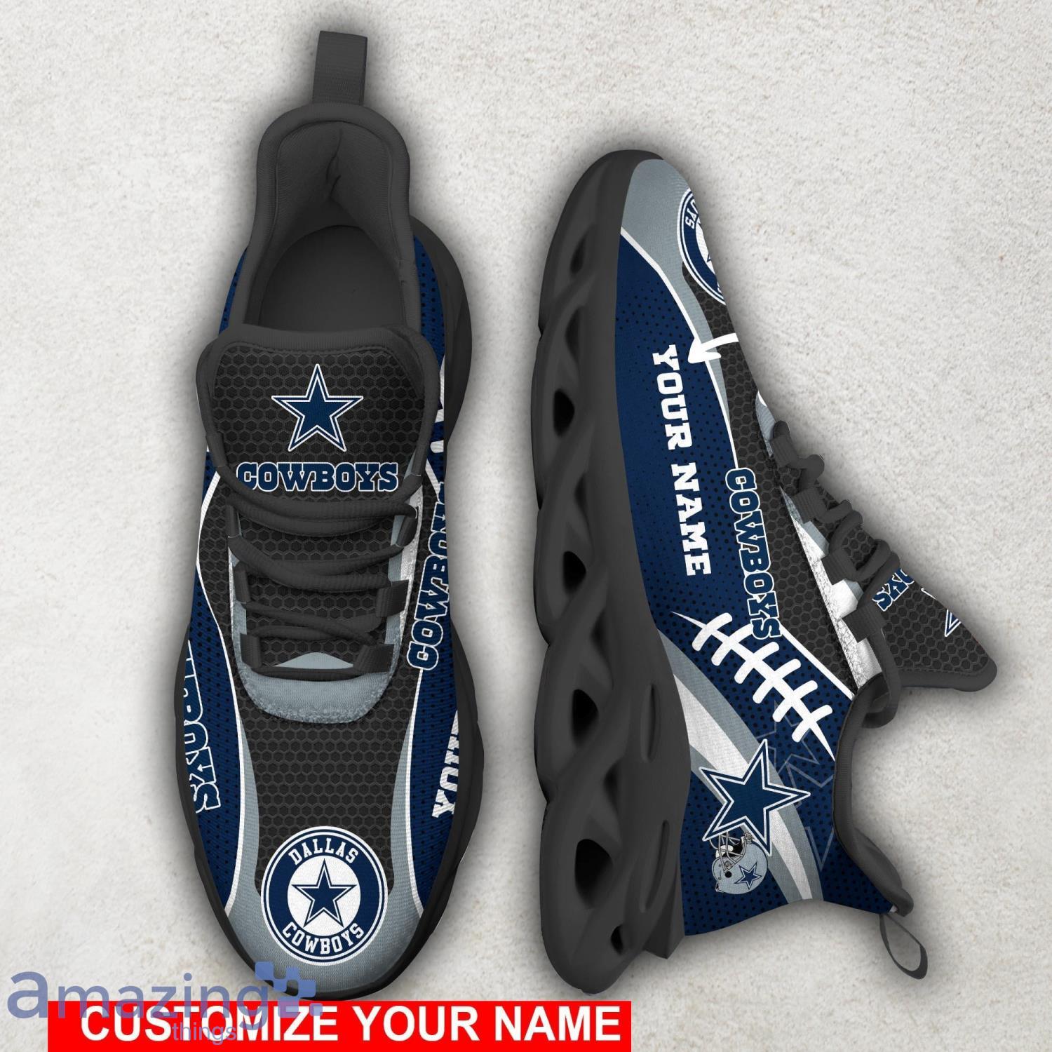 Dallas Cowboys NFL Sneakers Custom Name Ultra Max Soul Shoes For Fans image Dallas Cowboys NFL Sneakers Custom Name Ultra Max Soul Shoes For Fans Product Photo 3