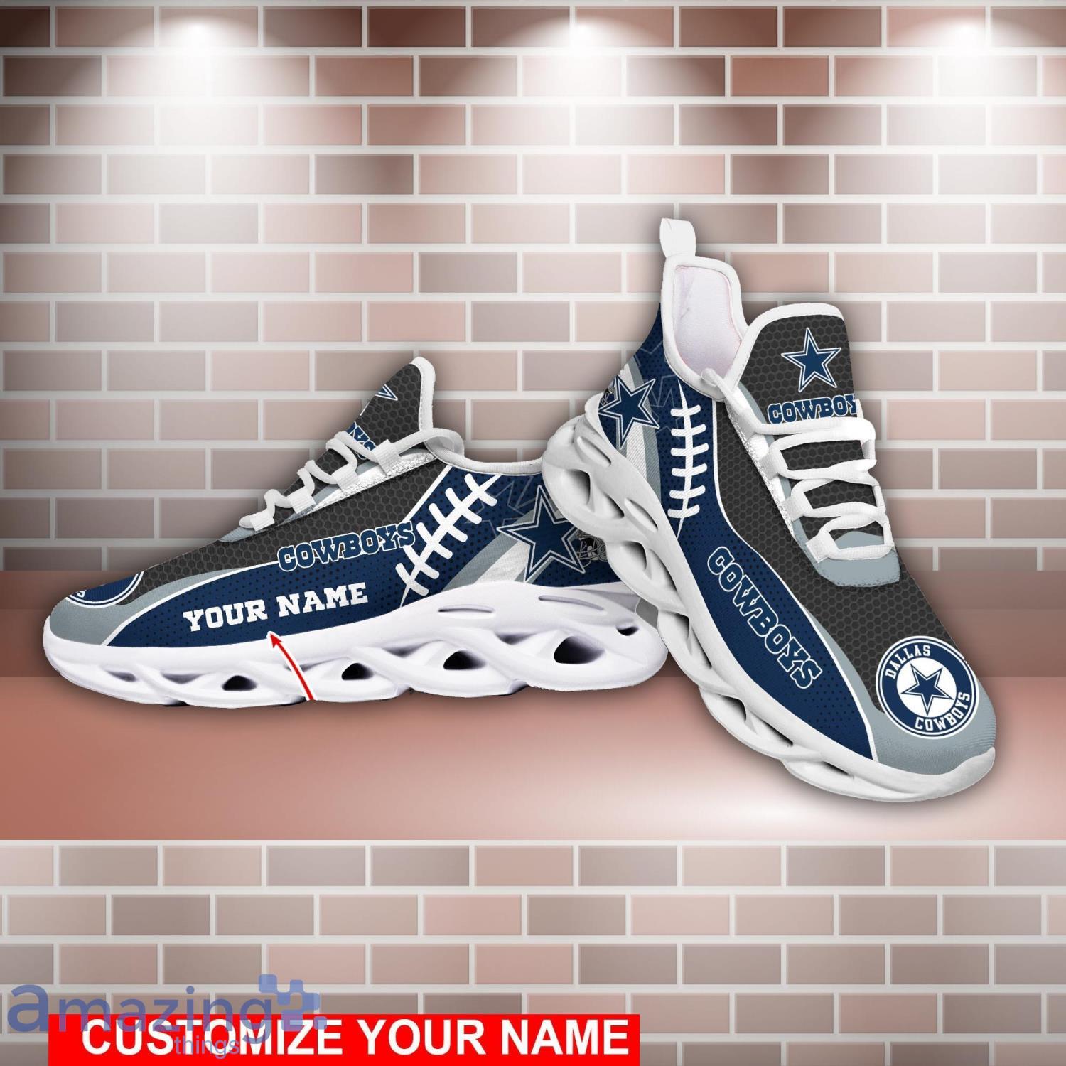 Dallas Cowboys NFL Sneakers Custom Name Ultra Max Soul Shoes For Fans image Dallas Cowboys NFL Sneakers Custom Name Ultra Max Soul Shoes For Fans Product Photo 4