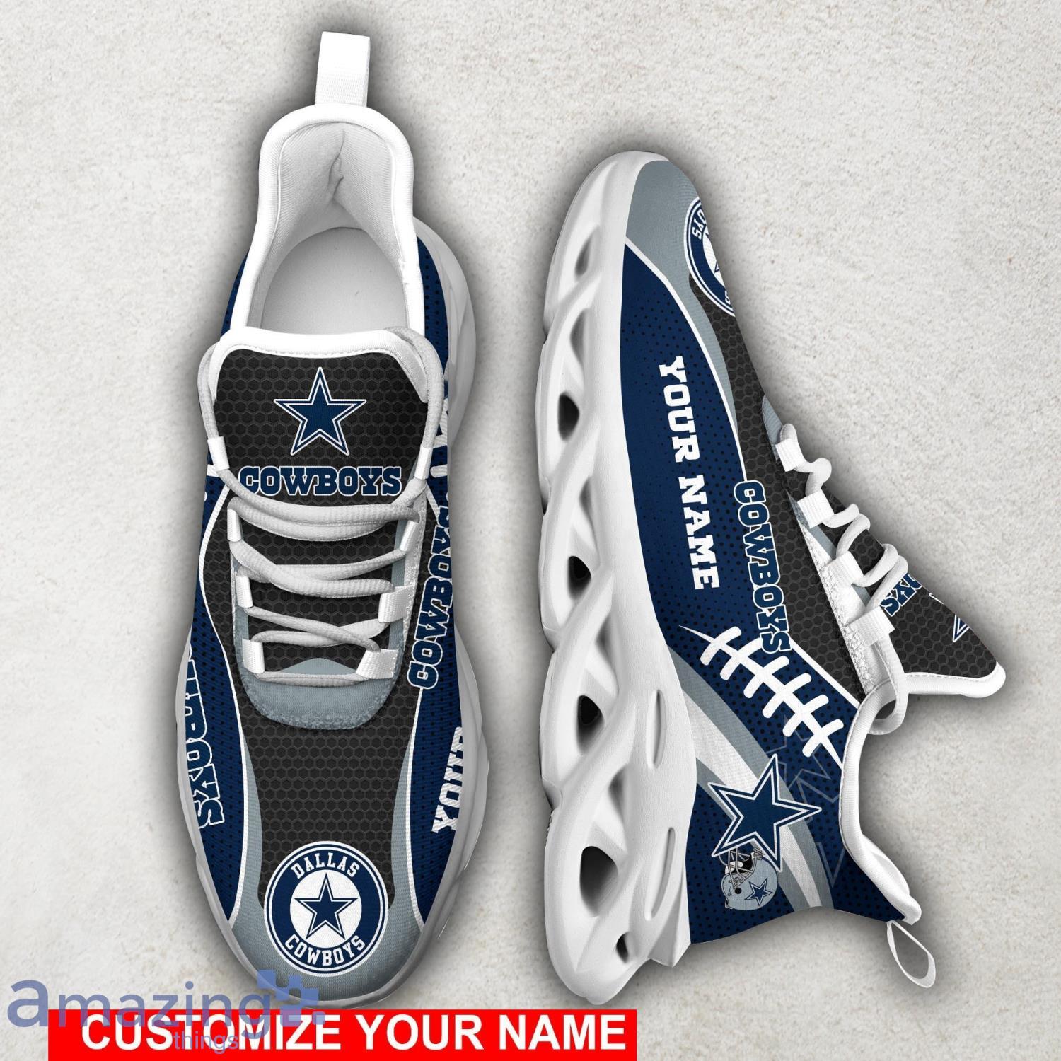 Dallas Cowboys NFL Sneakers Custom Name Ultra Max Soul Shoes For Fans image Dallas Cowboys NFL Sneakers Custom Name Ultra Max Soul Shoes For Fans Product Photo 6