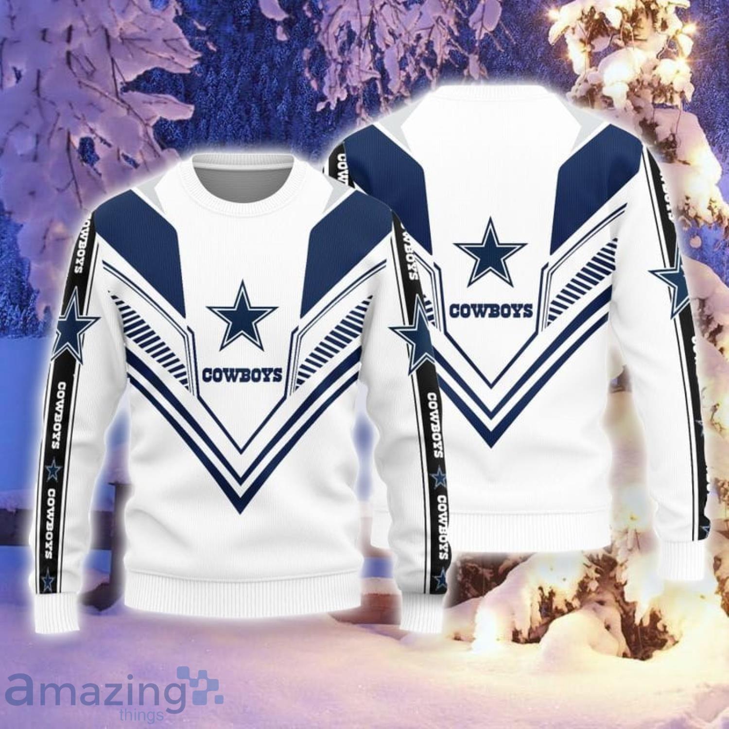 Cowboys Sweater - White