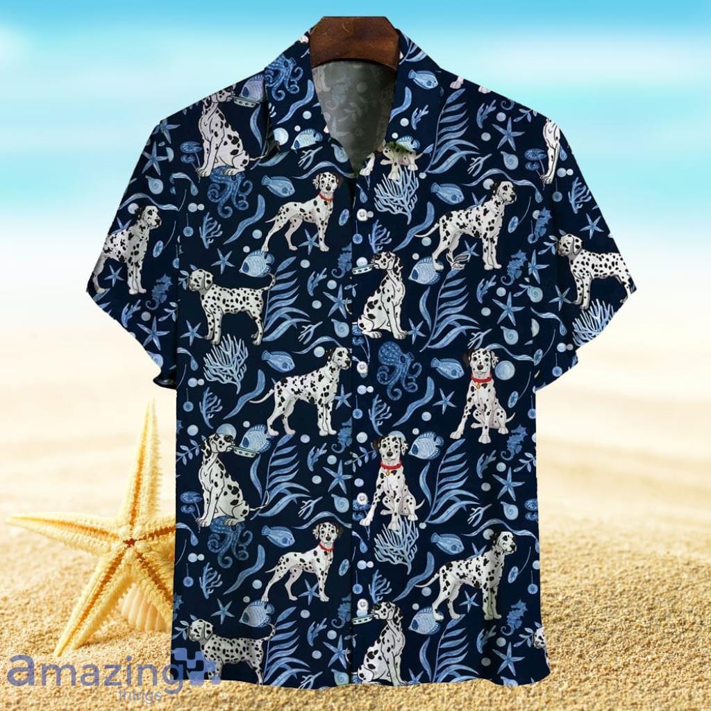 Dalmatian Hawaiian Shirt Dog Memorial Gift For Men And Women image Dalmatian Hawaiian Shirt - Dog Memorial Gift For Men And Women Product Photo 1