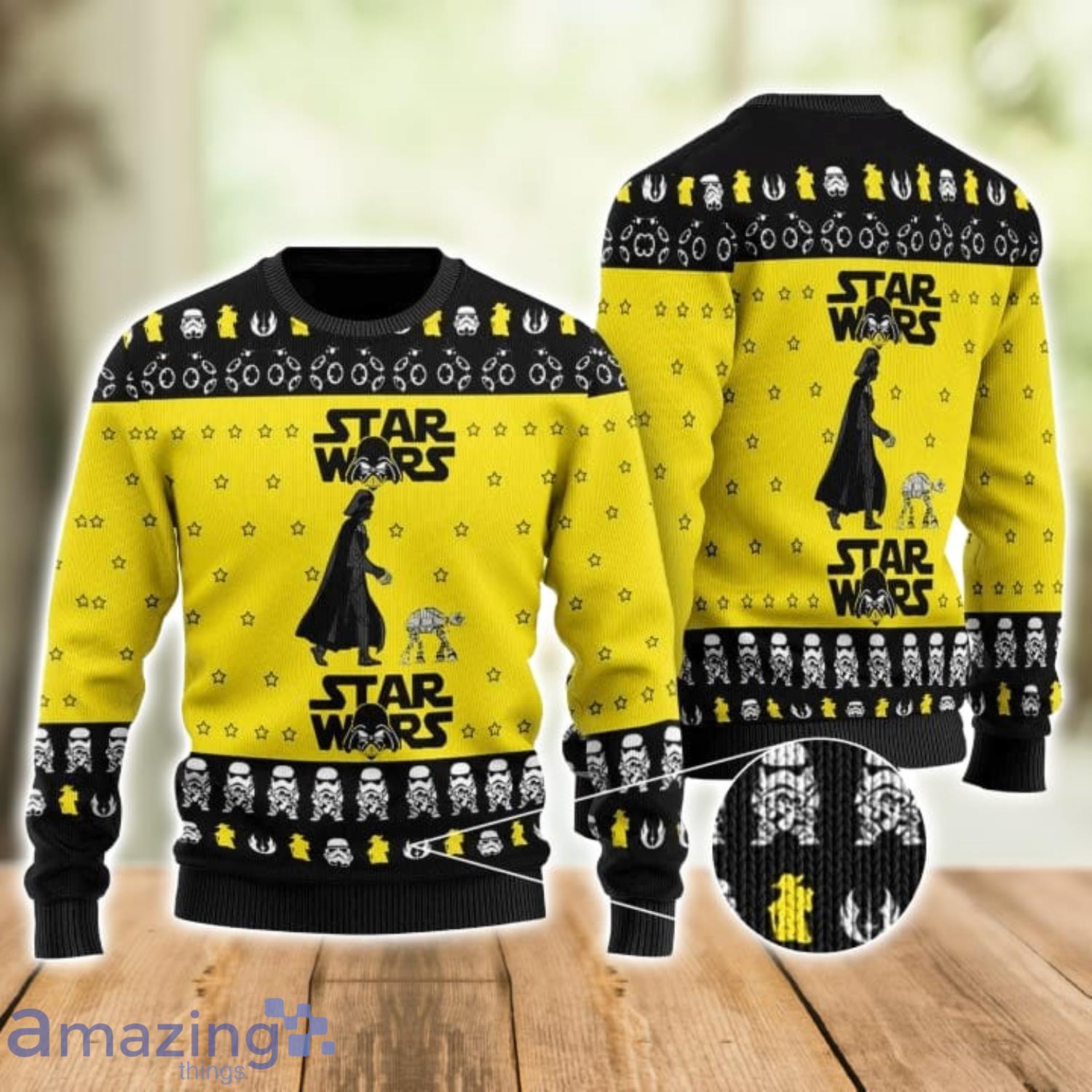 Darth Vader Ugly Christmas Sweater Xmas Gift Men And Women Christmas Sweater Product Photo 1