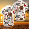 Darts Billiards Bowling Hawaiian Shirt, Darts Billiards Bowling Cards Game White Aloha Hawaiian Shirts For Men And Women