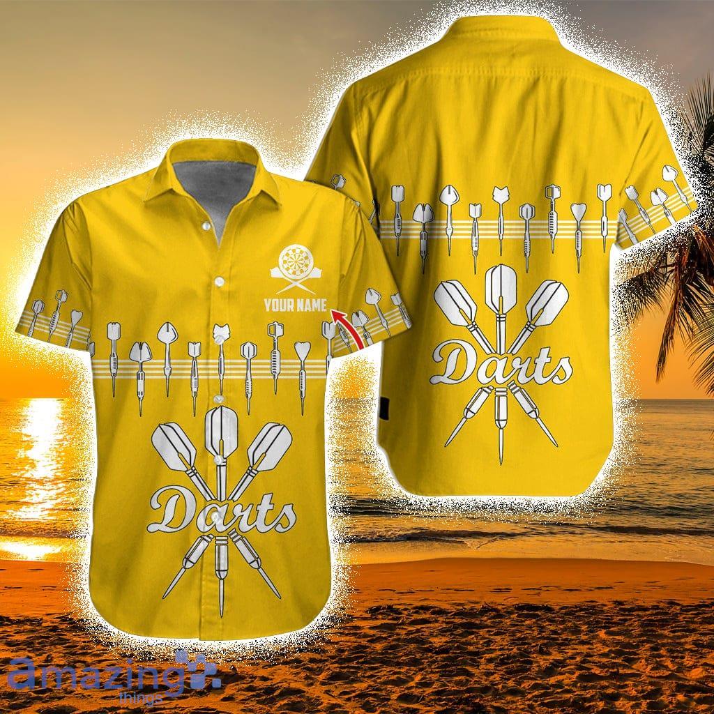 Darts Hawaiian Shirt Custom Name, Darts Uniforms Personalized Aloha Hawaiian Shirts Product Photo 1
