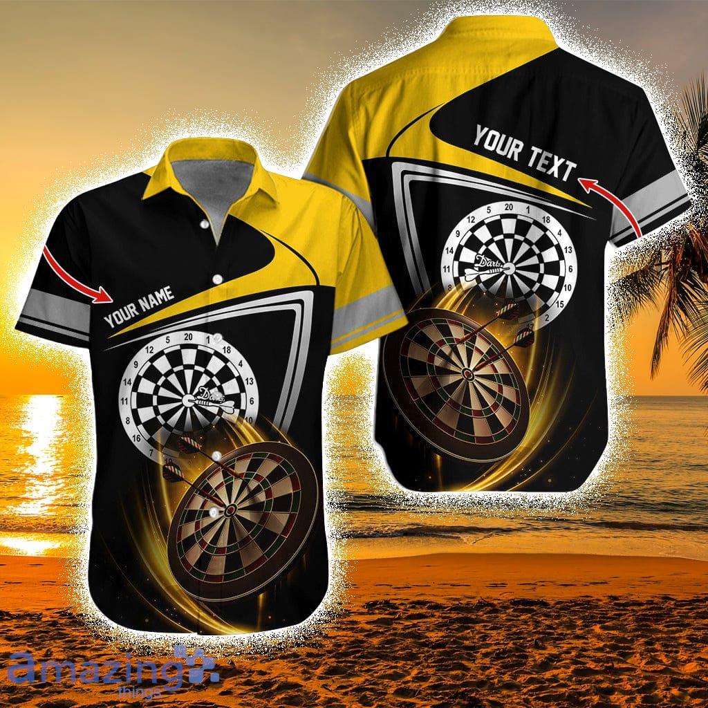 Darts Hawaiian Shirt Custom Name Tropical Aloha Hawaiian Shirts Product Photo 1