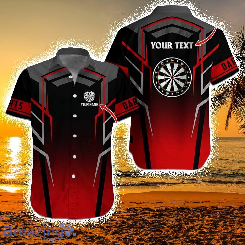 Darts Pattern Personalized Name Hawaiian Shirt For Men And Women, Darts Lover Product Photo 1