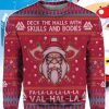Deck The Halls With Skulls And Bodies Ugly Christmas Sweater Best Gift For Men And Women