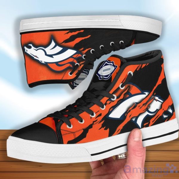 Denver Broncos High Top Shoes Custom For Fans in 2023