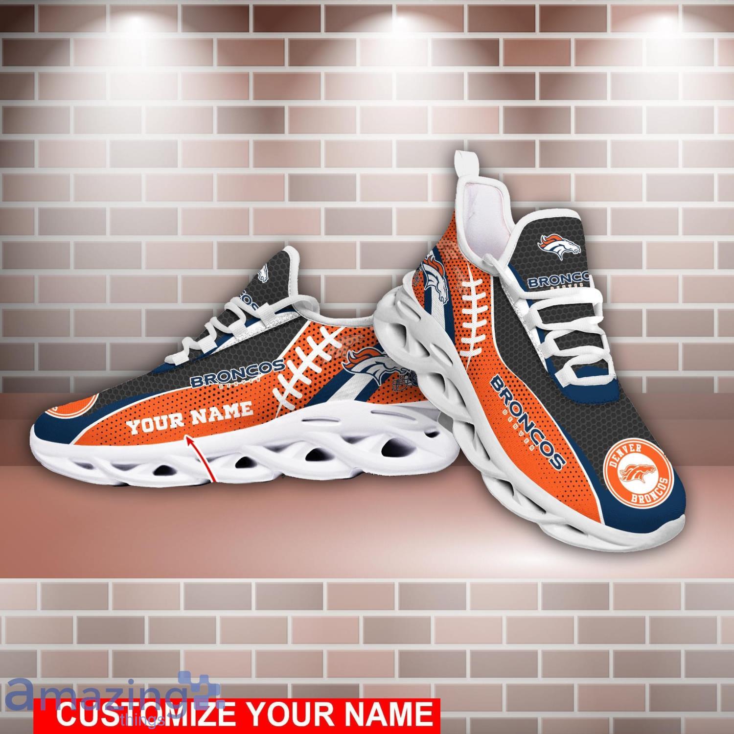 SALE] Denver Broncos Sneakers Max Soul Trending 2023