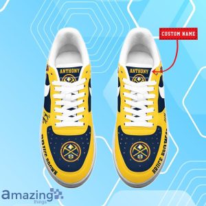 Denver Nuggets Bruce Brown NBA Air Force Shoes Personalized For Real Fans Product Photo 2