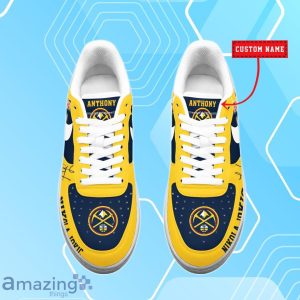 Denver Nuggets Nikola Jokic NBA Air Force Shoes Personalized For Real Fans image Denver Nuggets Nikola Jokic NBA Air Force Shoes Personalized For Real Fans Product Photo 2