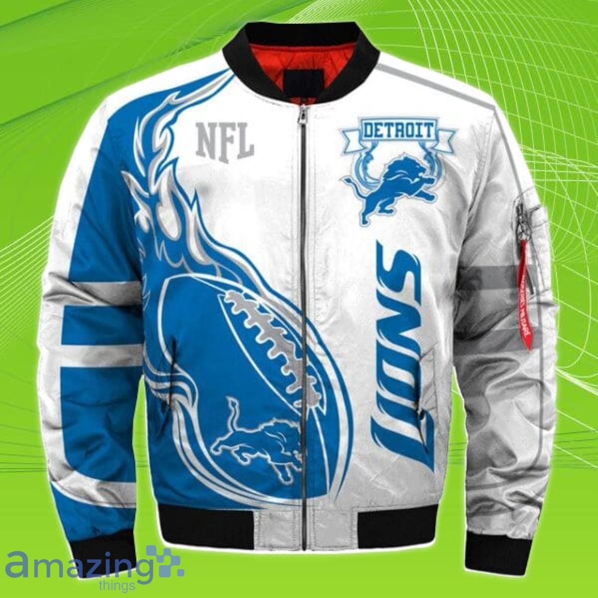 Detroit Lions Bomber Jacket