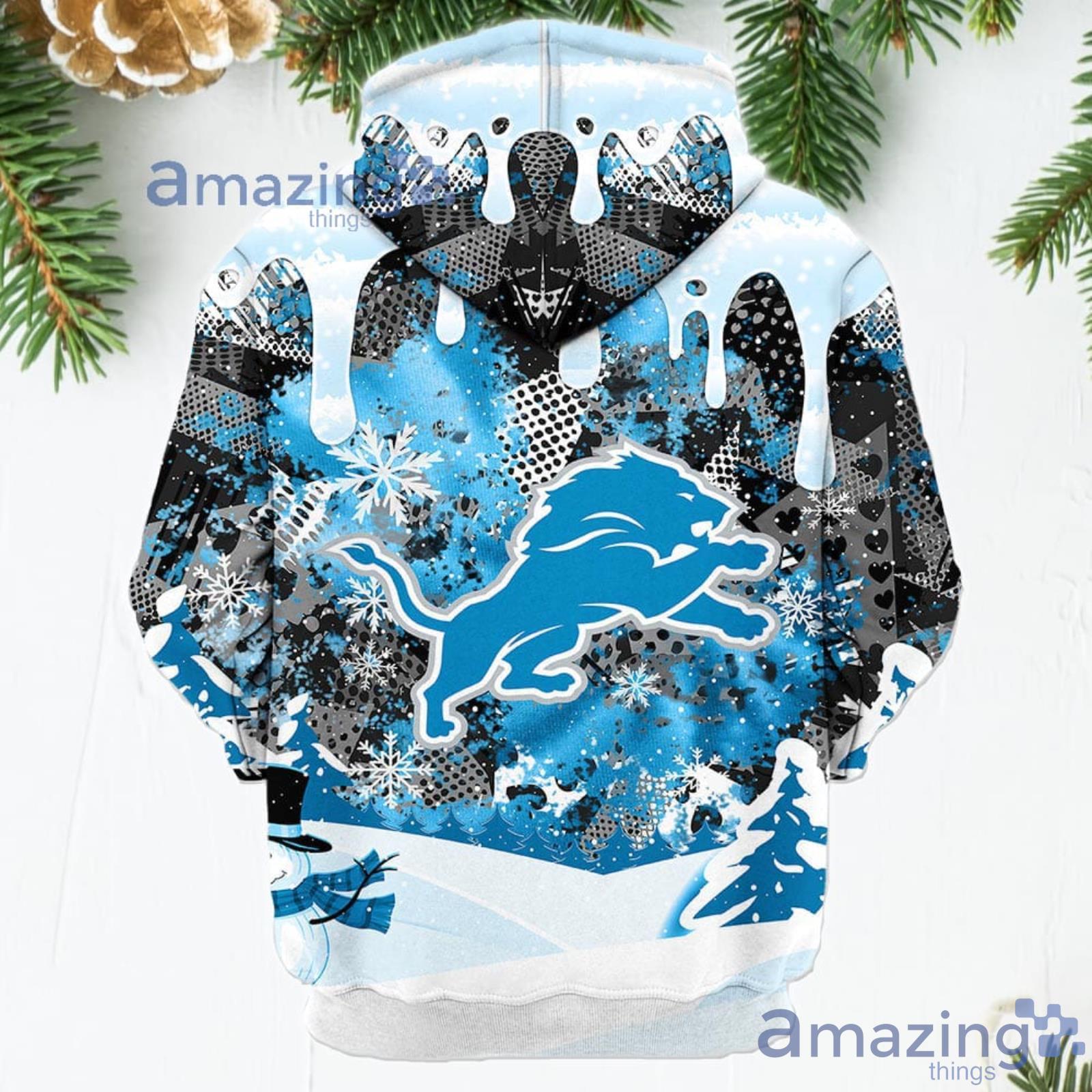 Merry Christmas Season 2023 Detroit Lions 3D Hoodie Christmas Gift For Men  And Women - Freedomdesign