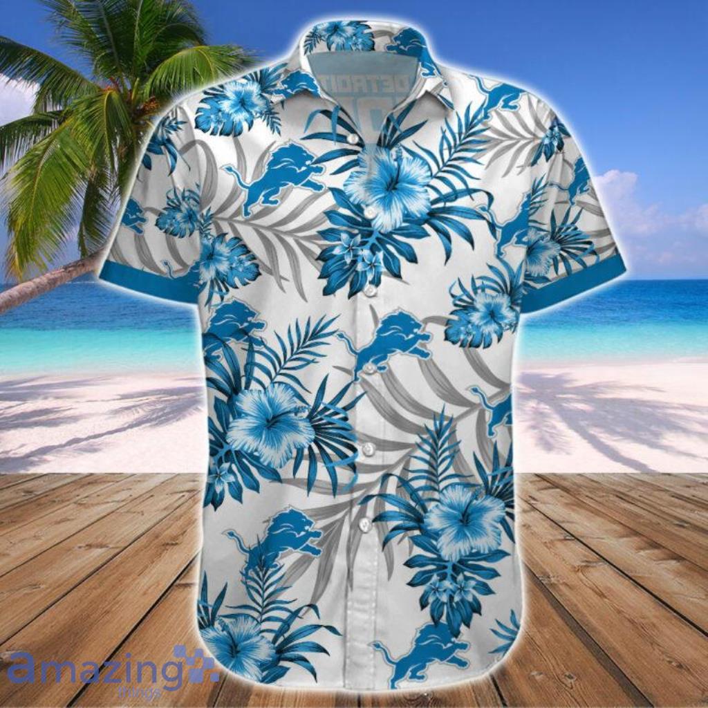 Detroit Lions Hawaiian Shirt Bold Team Pride Detroit Lions Gift