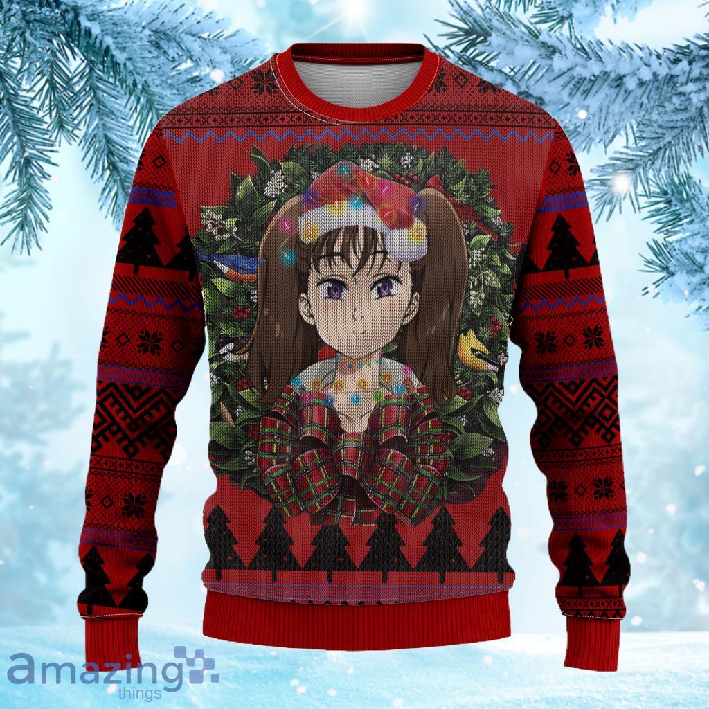 Diana Seven Deadly Sins Mc Ugly Christmas Sweater 3D Gift For Men And Women Product Photo 1 Diana Seven Deadly Sins Mc Ugly Christmas Sweater 3D Gift For Men And Women Product Photo 1