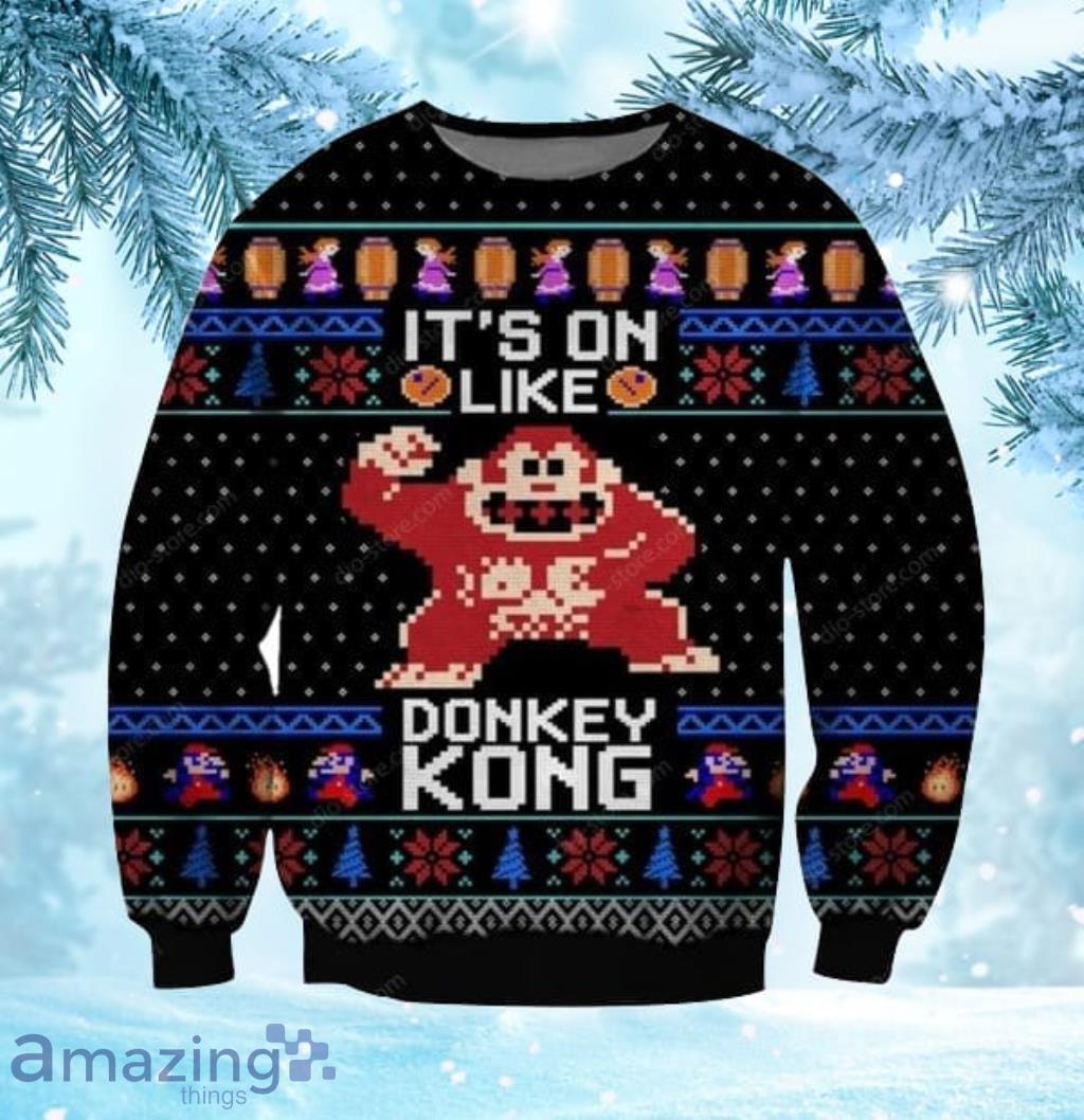 Donkey kong deals christmas sweater