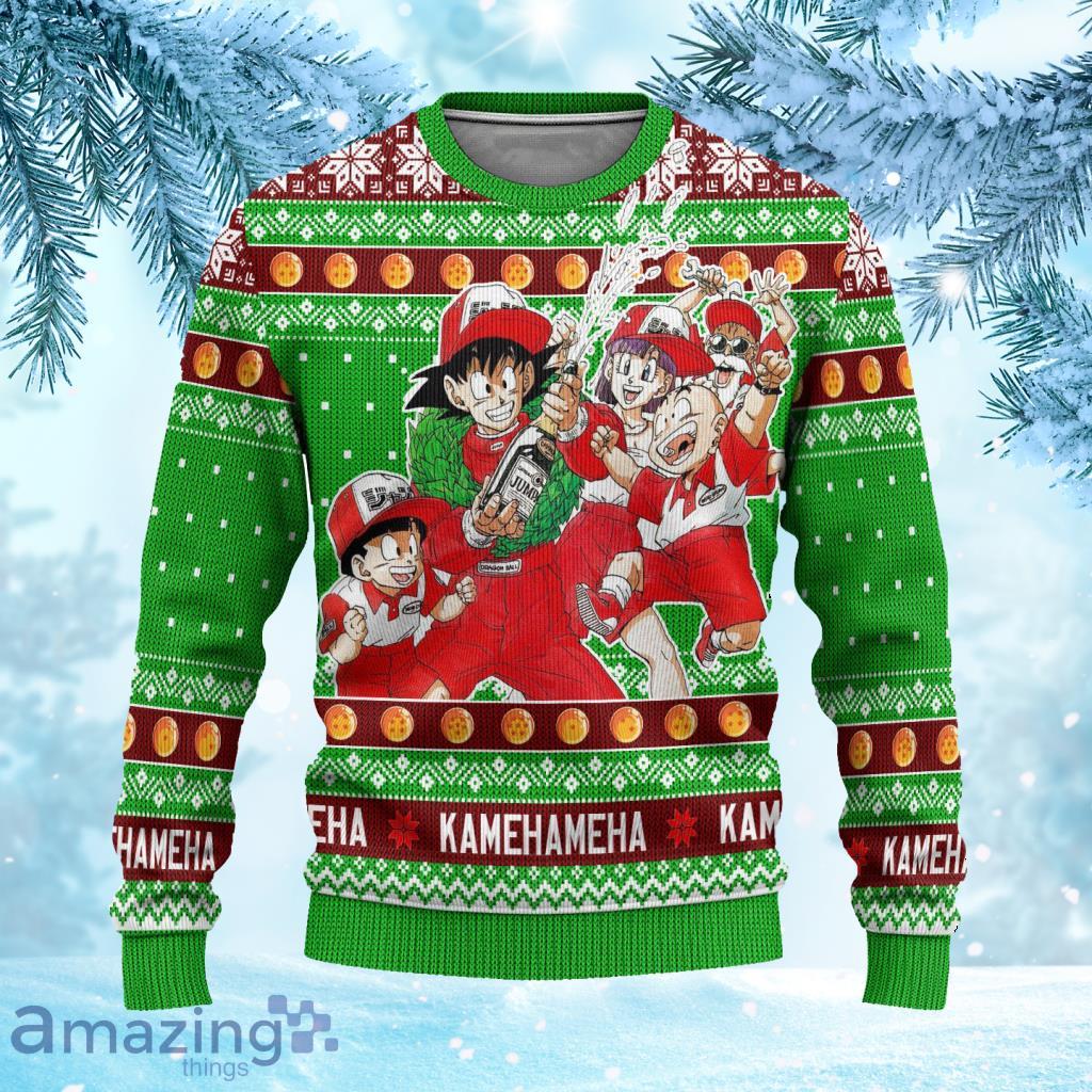 Dragon Ball Anime Ugly Christmas Sweater 3D Gift For Men And Women Characters Xmas Gift Product Photo 1 Dragon Ball Anime Ugly Christmas Sweater 3D Gift For Men And Women Characters Xmas Gift Product Photo 1