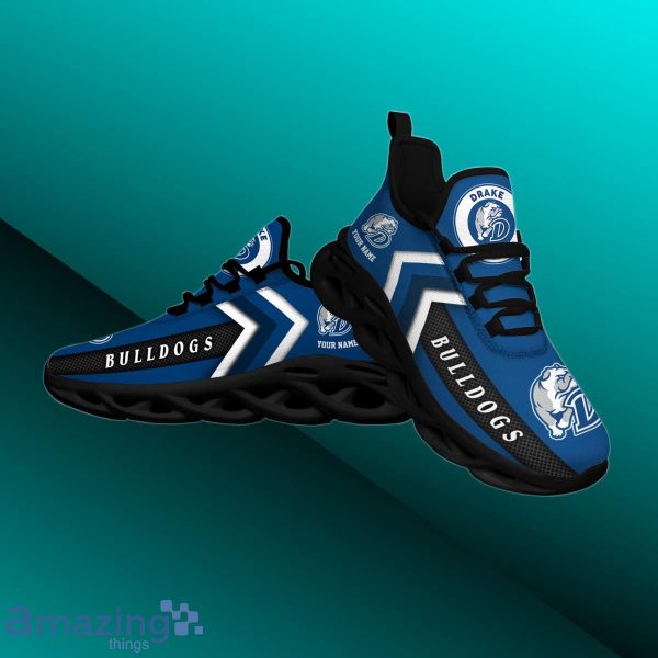 Drake Bulldogs Custom Name Max Soul Shoes Special Gift Product Photo 2