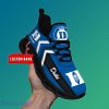 Duke Blue Devils  Custom Name Max Soul Shoes Special Gift