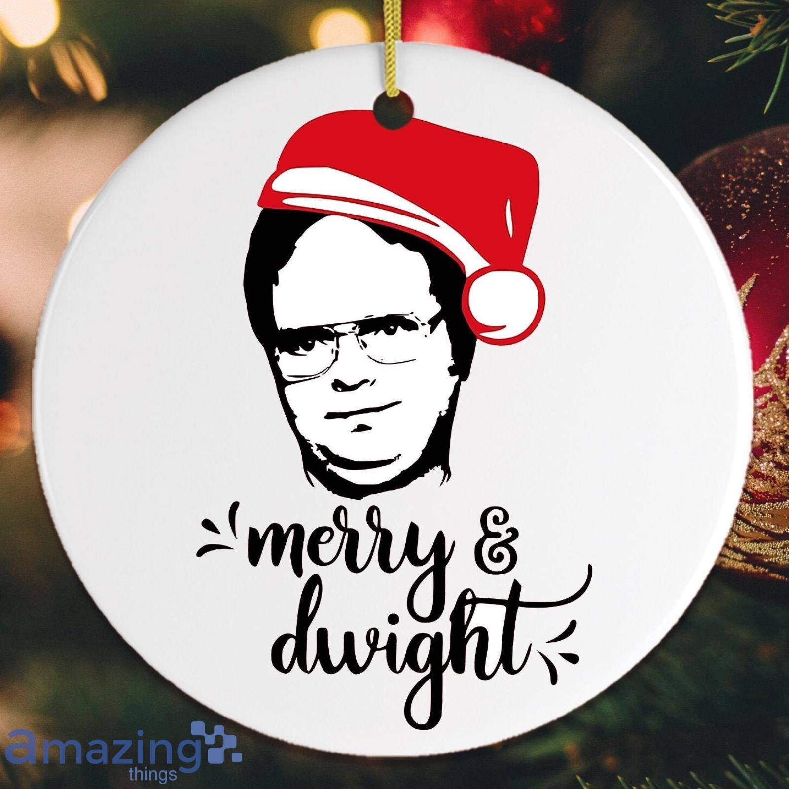 Dwight Schrute Christmas Ornament, The Office Xmas Decoration Product Photo 1