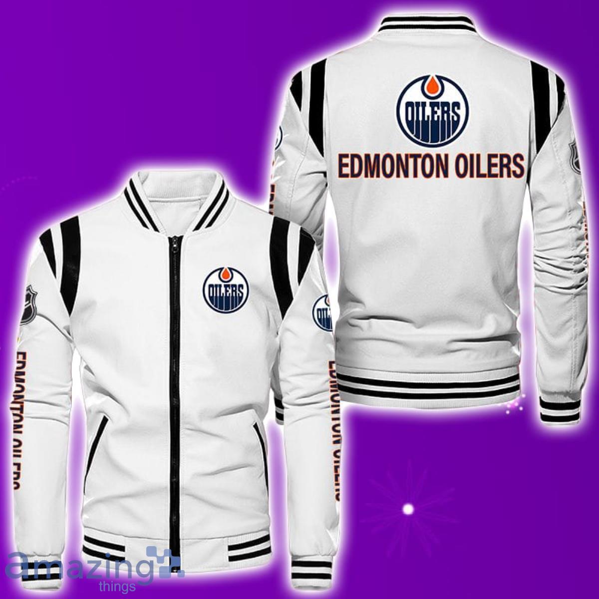 Womens Edmonton Oilers Iconic Name & Number Graphic Hoodie