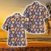 Eeveelutions Seamless Pattern Tropical Hawaiian Shirt