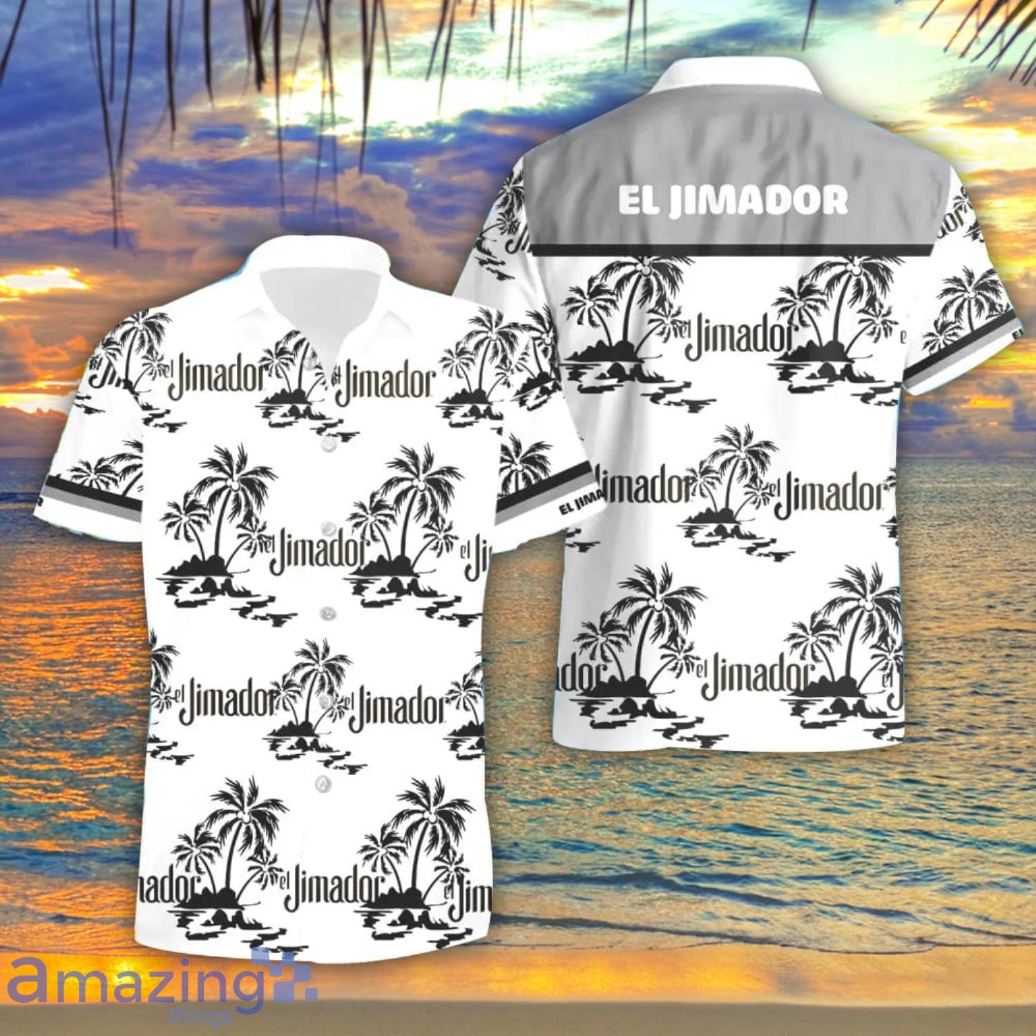El Jimador Summer Beach Coconut Pattern Hawaiian Shirt And Shorts Men And Women Gift Product Photo 1