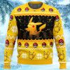 Electric Monster Pokemon Ugly Christmas Sweater 3D Gift Christmas Funny