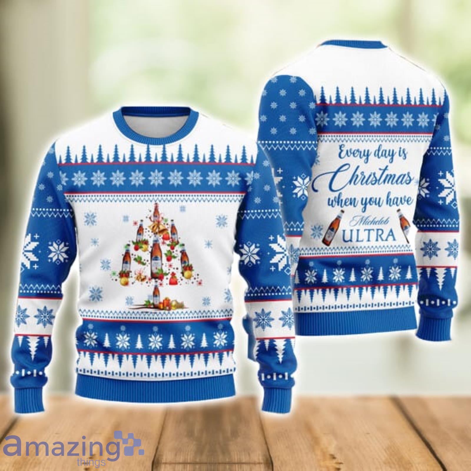 Michelob Ultra Christmas Gift Ugly Christmas Sweater