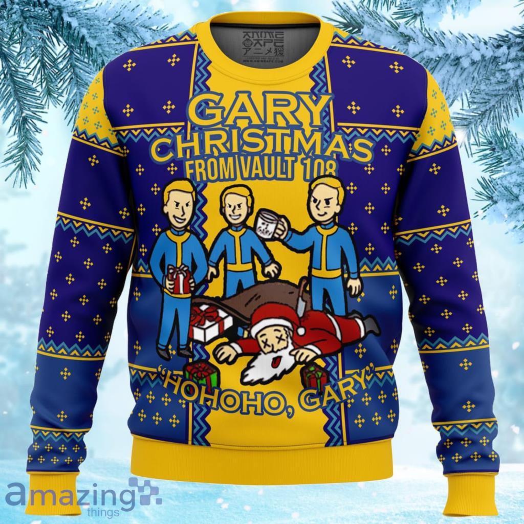 Fallout Gary Ugly Christmas Sweater 3D Gift Christmas Funny image Fallout Gary Ugly Christmas Sweater 3D Gift Christmas Funny Product Photo 1