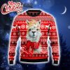 Festive Llama Xmas Christmas Ugly Christmas Sweater 3D Gift Christmas Funny