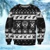 Final Fantasy Print Knitting Pattern Ugly Christmas Sweatshirt