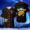 Fireball Whisky Baby Yoda Baseball Jersey