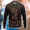 First Annual WKRP Turkey Drop Ugly Christmas Sweater Xmas Special Gift For Christmas
