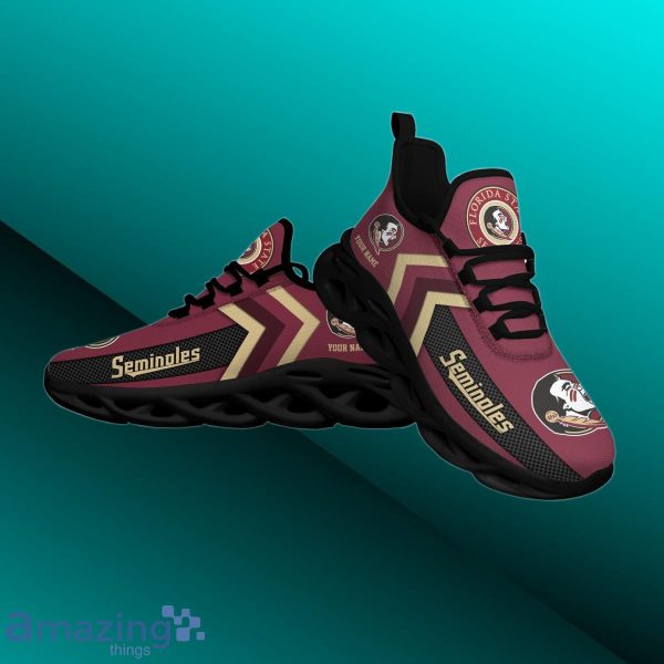 Florida State Seminoles Custom Name Max Soul Shoes Special Gift Product Photo 2