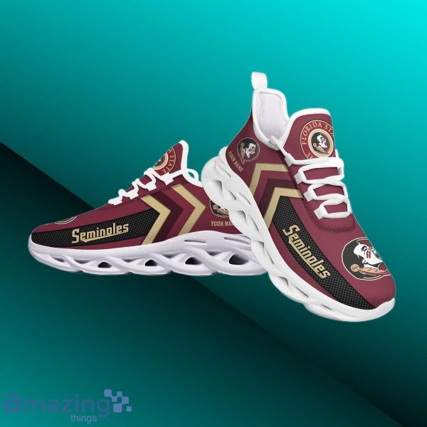 Florida State Seminoles Custom Name Max Soul Shoes Special Gift Product Photo 3