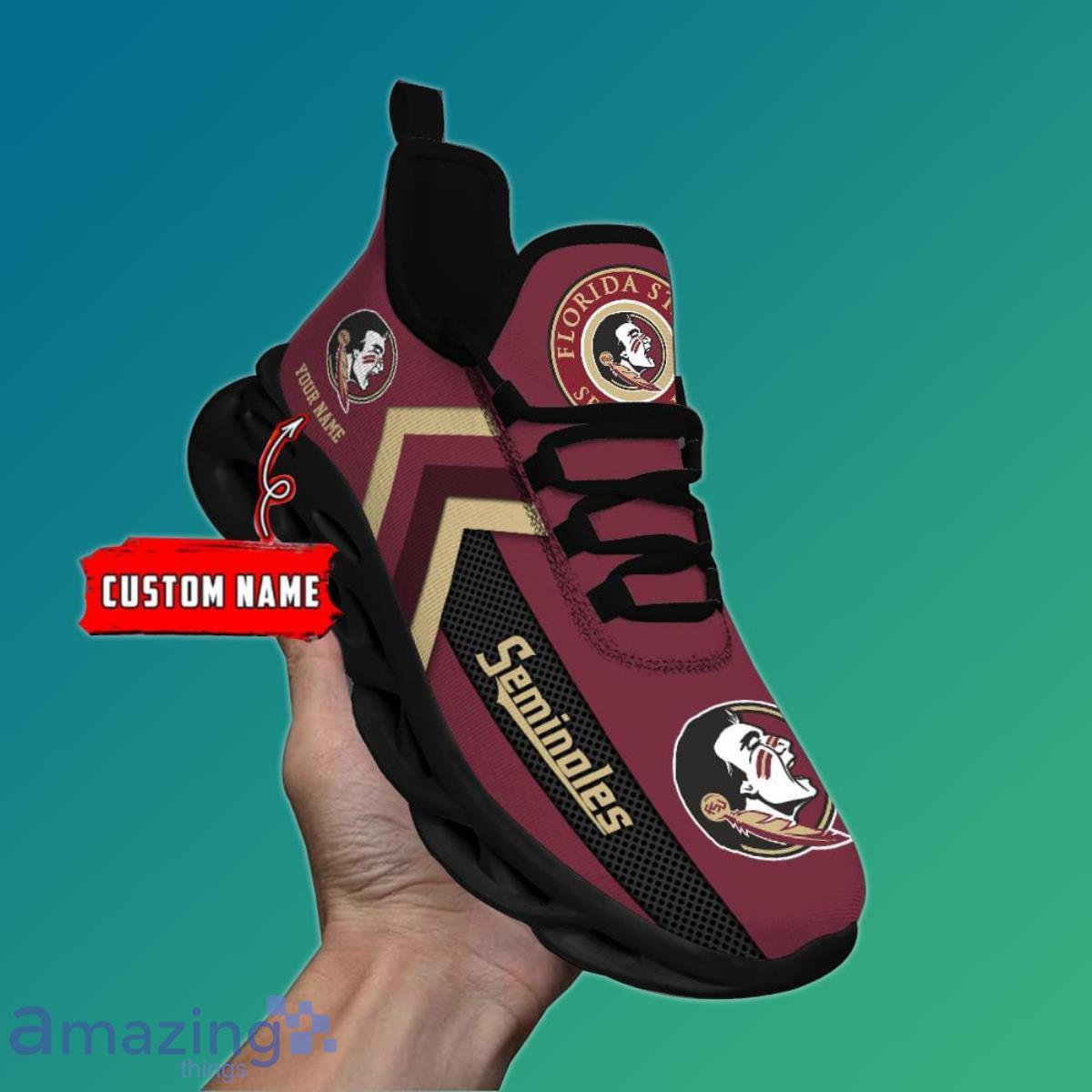 Florida State Seminoles Custom Name Max Soul Shoes Special Gift Product Photo 1