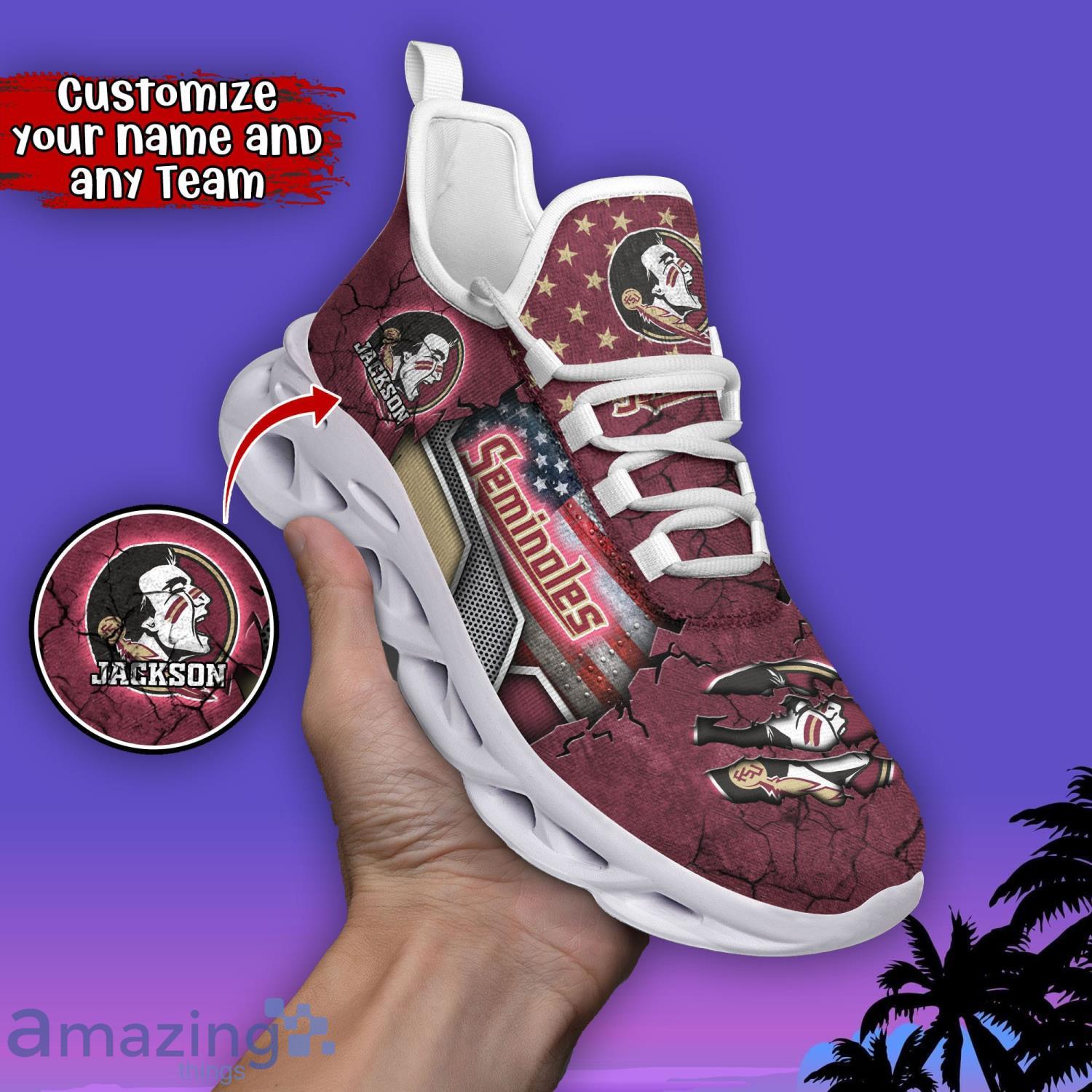 Florida State Seminoles NCAA Custom Name And Number Best Dad Ever